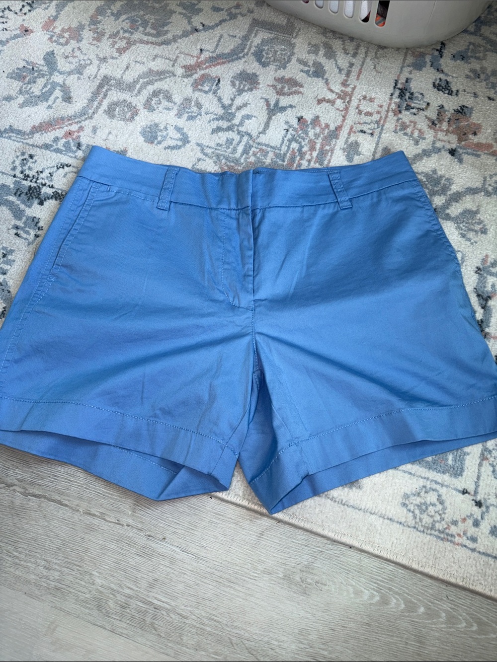 J.Crew Chino Classic Blue Shorts size 6 NWT